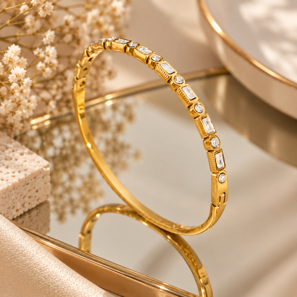 Jonc Cristal Baguette