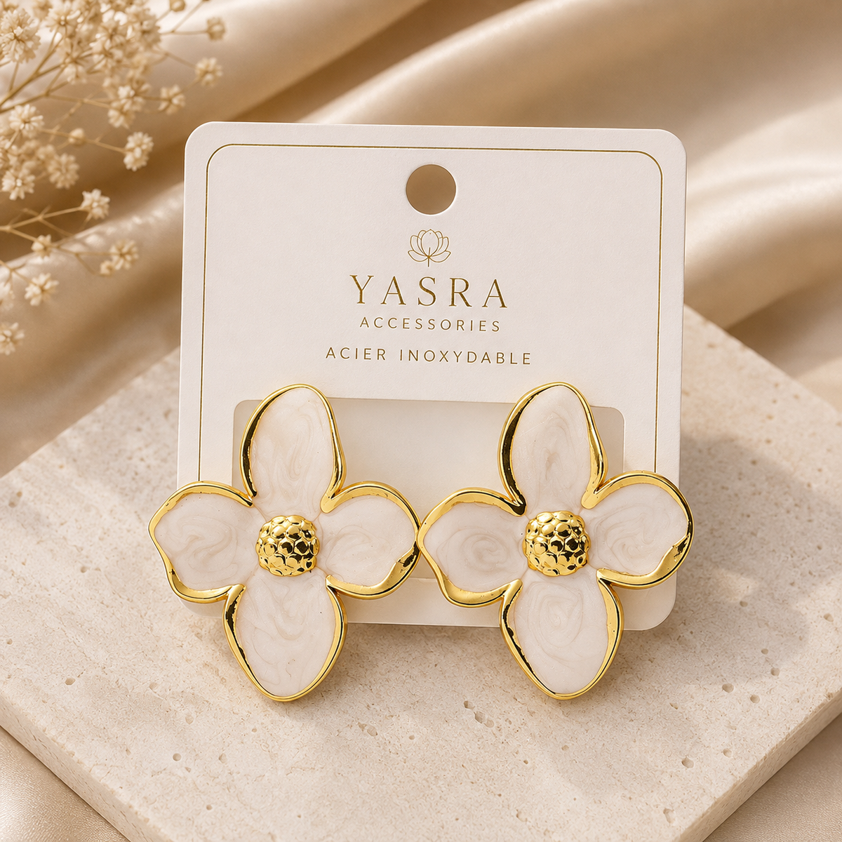 Boucles d'oreille Daisy