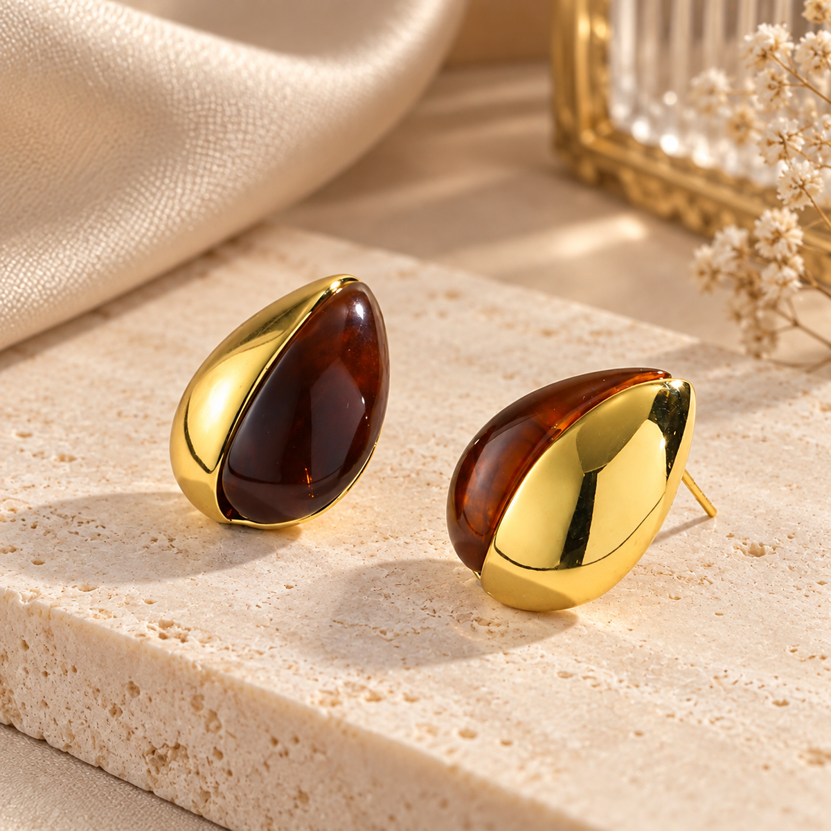 Boucles d'Oreilles Goutte
