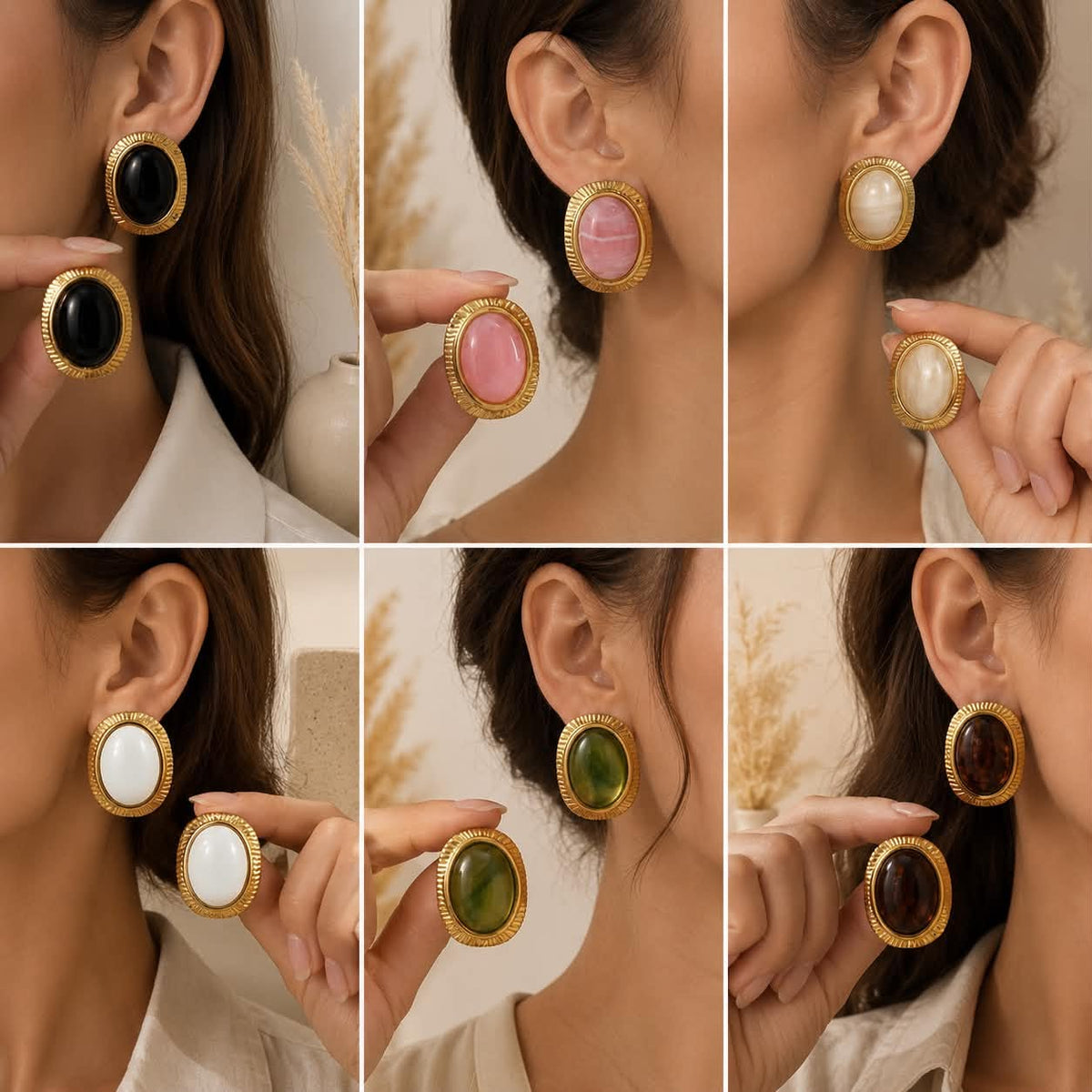 Boucles d'Oreilles Vintage