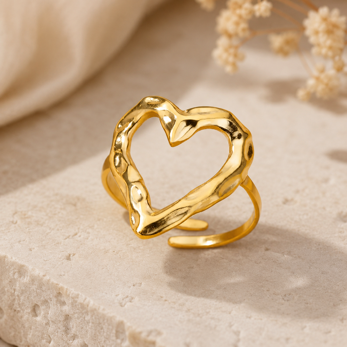 Bague Coeur d'Or