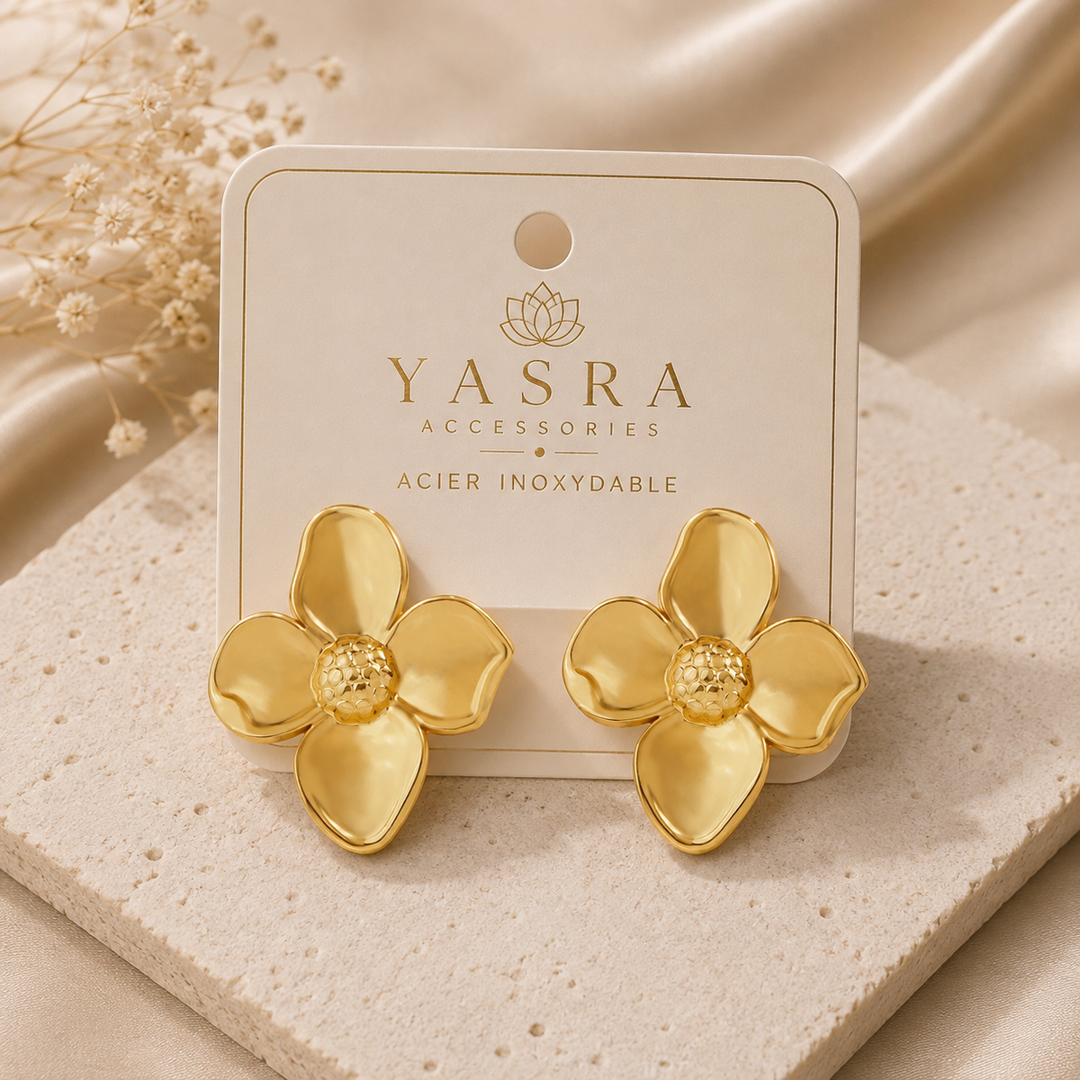 Boucles d'oreille Daisy